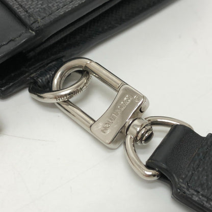 Louis Vuitton N60379 Damier Graphite Zippy Dragonne L-Shaped Long Wallet With Strap
