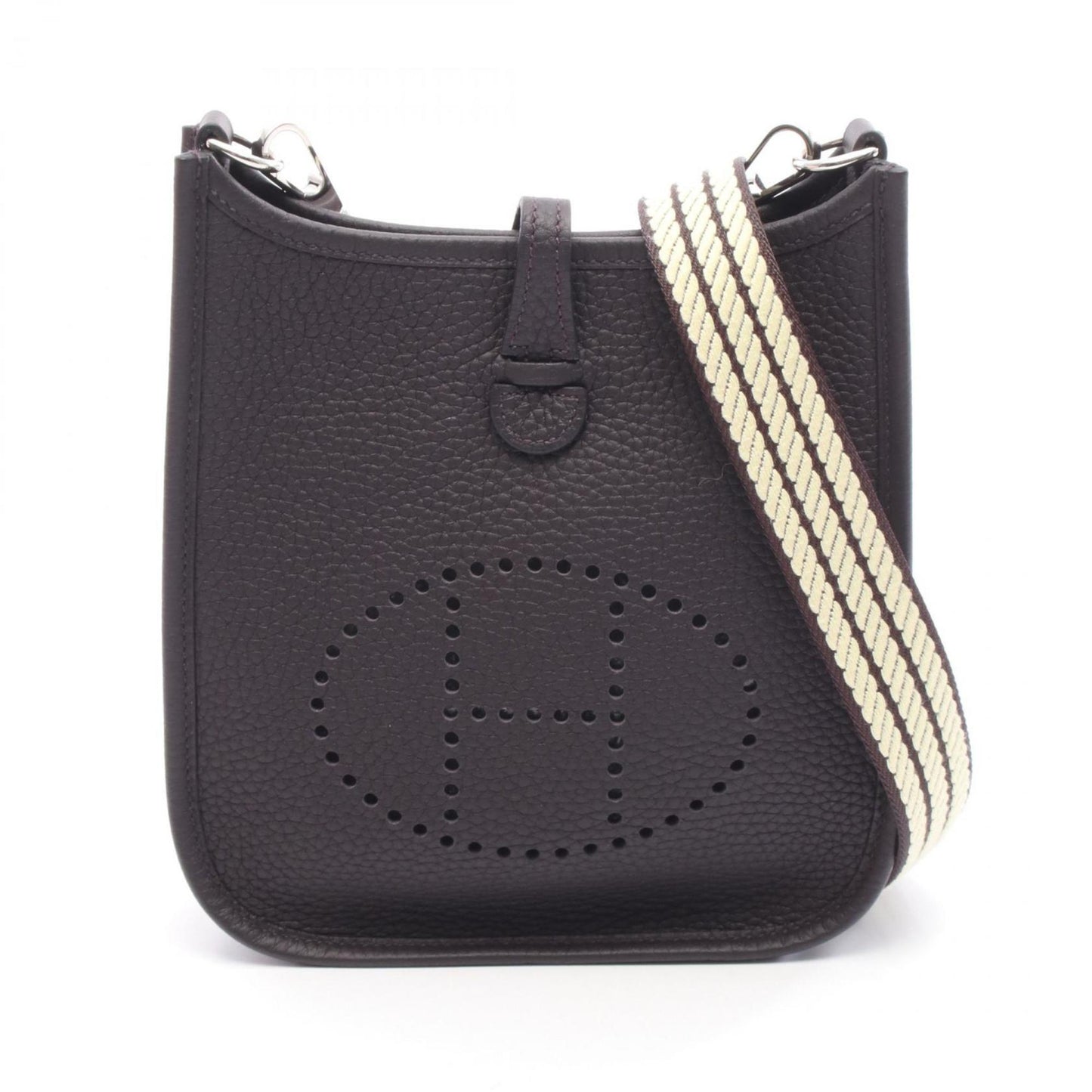 Hermes Herms Evelyn Tpm Shoulder Bag In Taurillon Clemence Leather