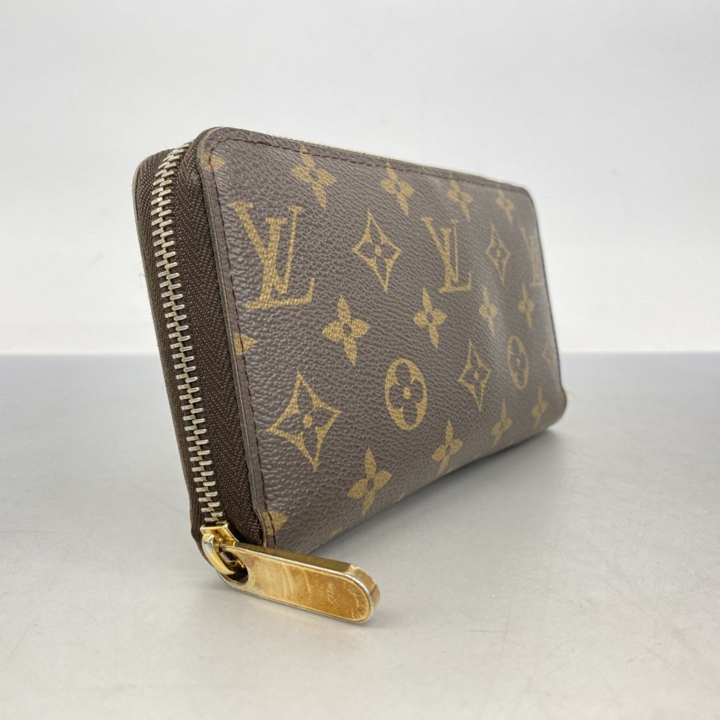 Louis Vuitton Monogram Zippy Wallet M60017 Brown