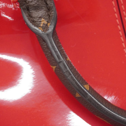 Louis Vuitton Vernis Monogram Alma Bb Handbag M52498 Scarlet 2-Way Bag