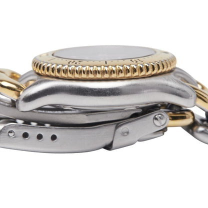 Tag Heuer Cell Watch Wg1420-0 Quartz Gray Dial Stainless Steel Plated