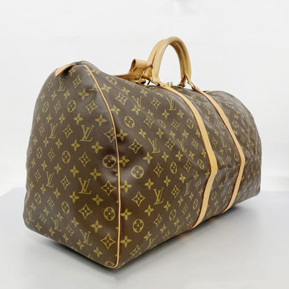 Louis Vuitton Monogram Keepall 60 Boston Bag M41422 Brown