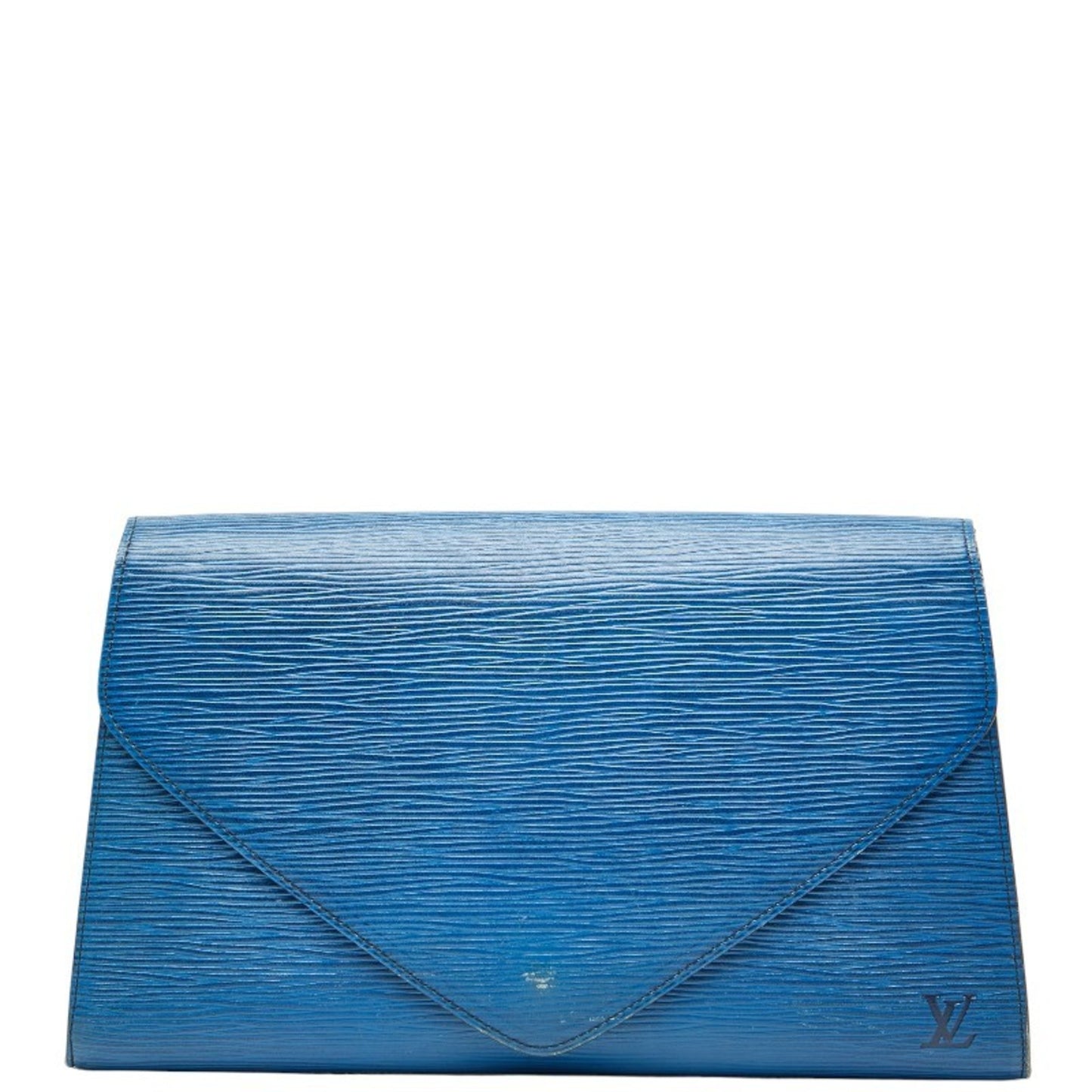 Louis Vuitton Epi Art Deco Clutch Bag M52635 Toledo Blue Leather
