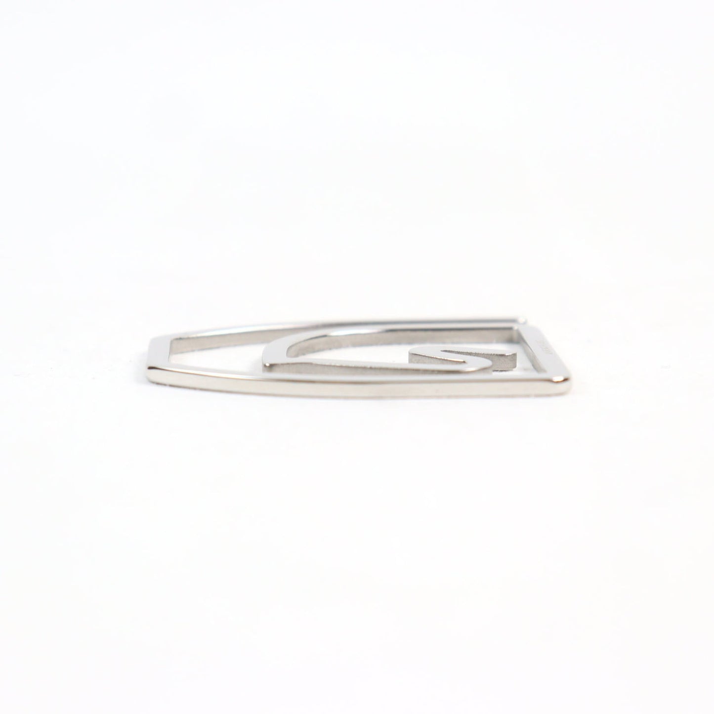 Hermes Z4140 Equestre Logo Engraved Horse-Shaped Bill Clip/Money Clip