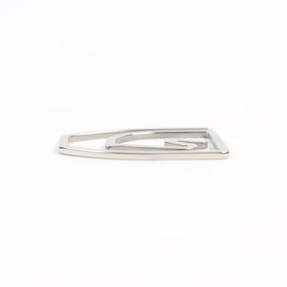 Hermes Z4140 Equestre Logo Engraved Horse-Shaped Bill Clip/Money Clip