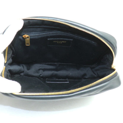 Yves Saint Laurent Saint Laurent Paris Saint Laurent Paris Cassandra Pouch Clutch Bag Black