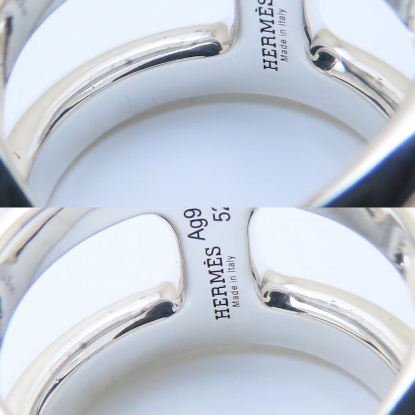 Hermes Osmos Ring Pm #52 Sv925