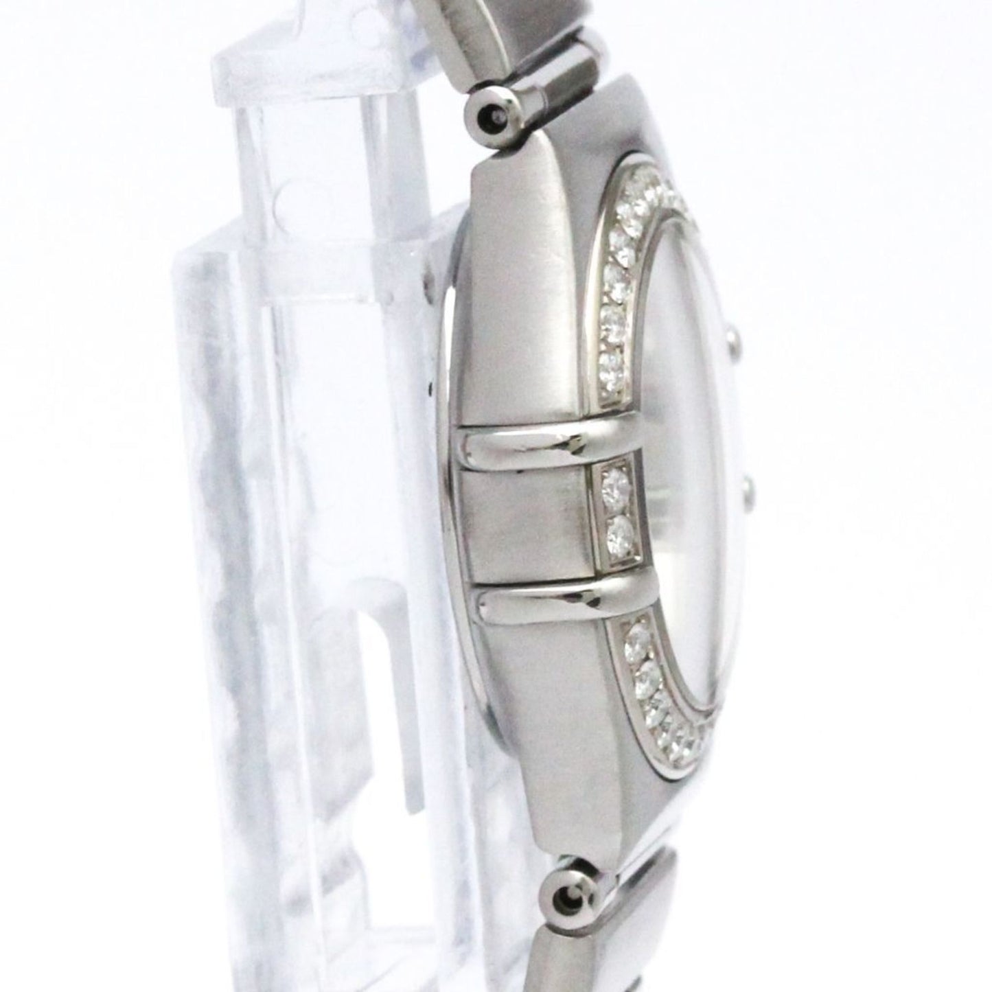 Omega Constellation Diamond Steel Quartz