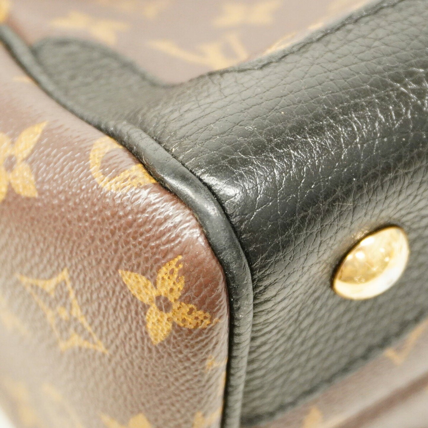 Louis Vuitton Monogram Macassar Retiro Handbag M50058 Noir 2-Way Bag