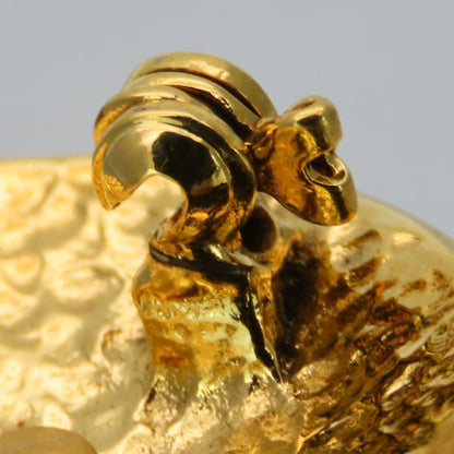 Chanel Brooch Coco Mark Metal Gold Plated