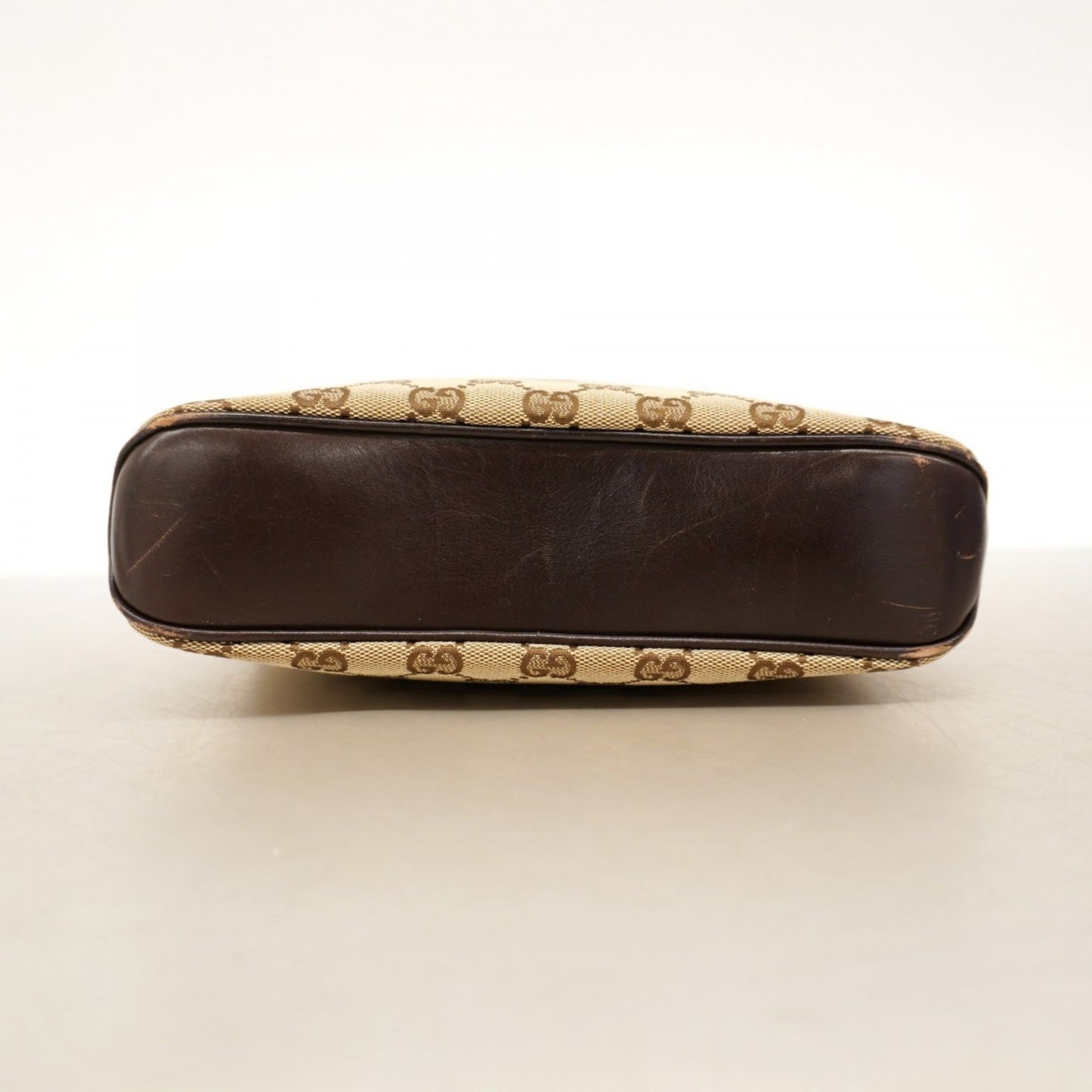 Gucci Gg Canvas Shoulder Bag 109106 Brown