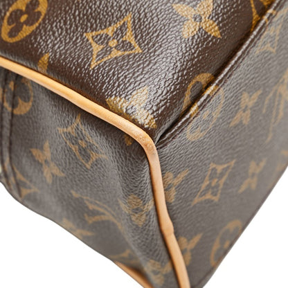 Louis Vuitton Monogram Manhattan Pm Handbag M40026 Brown Leather