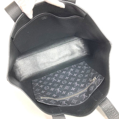 Louis Vuitton M52817 Monogram Eclipse Cabas Voyage Nv Shoulder Tote Bag In Taurillon Leather