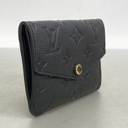 Louis Vuitton Monogram Empreinte Pochette Cle Wallet/Coin Case M60633 Noir
