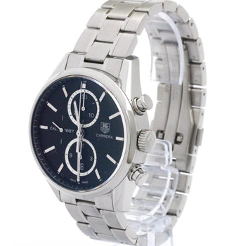 Tag Heuer Carrera Calibre 1887 Chronograph Steel Watch Car2110 Polished
