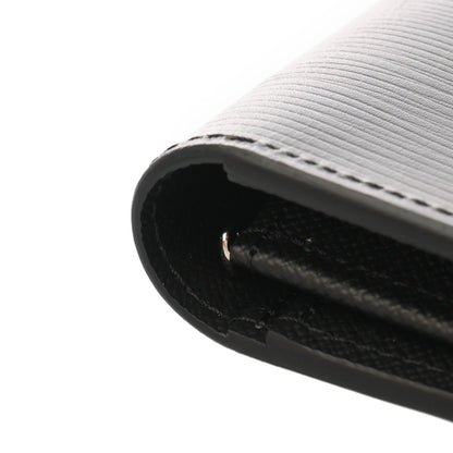 Louis Vuitton Epi Leather Portefeuille Brazza Noir M60622 Men'S Long Wallet In Leather