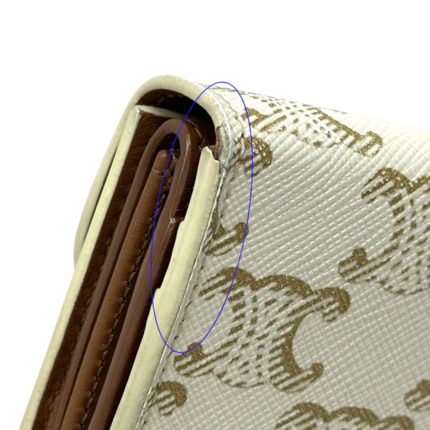 Celine Triomphe Tri-Fold Wallet For Women