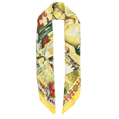 Hermes Carr 90 Les Cheyennes Scarf/Muffler