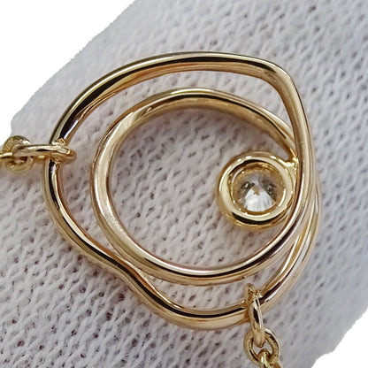 Hermes Herms Vertige Cool Tpm Women'S Heart Necklace In 750Pg Pink Gold With One Diamond