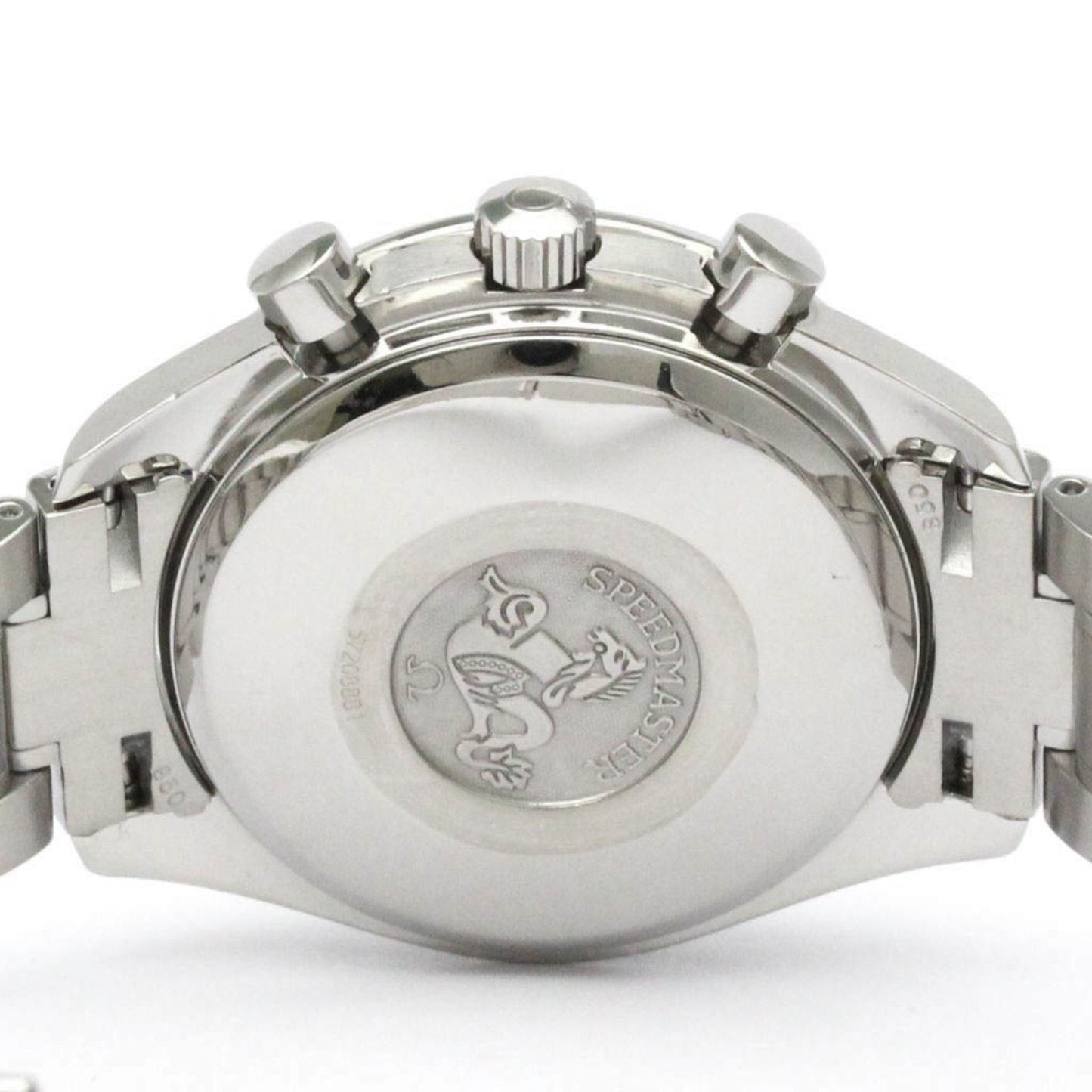 Omega Speedmaster Triple Date Steel Automatic Watch 3523.30 Polished