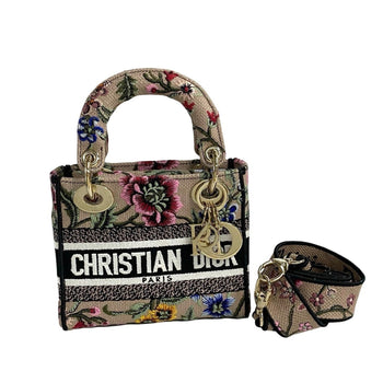 Christian Dior Lady Dee-Lite Mini Logo 2-Way Shoulder Bag