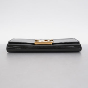 Louis Vuitton Vernis Portefeuille Louise Long Wallet M61316 Noir