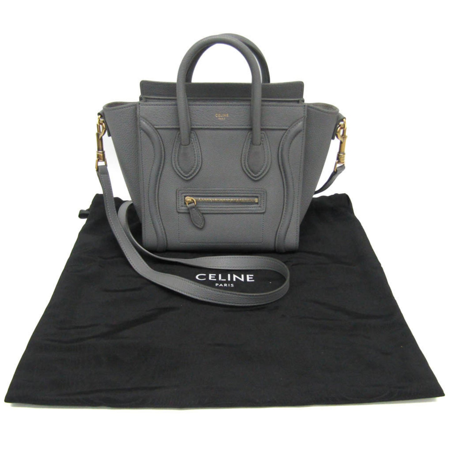 Celine Luggage Nano 189243 Women'S Leather Handbag