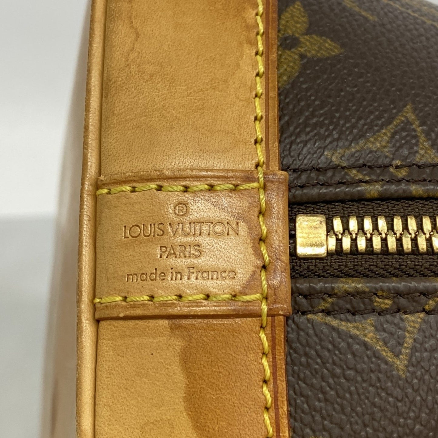 Louis Vuitton Monogram Alma Handbag M51130 Brown