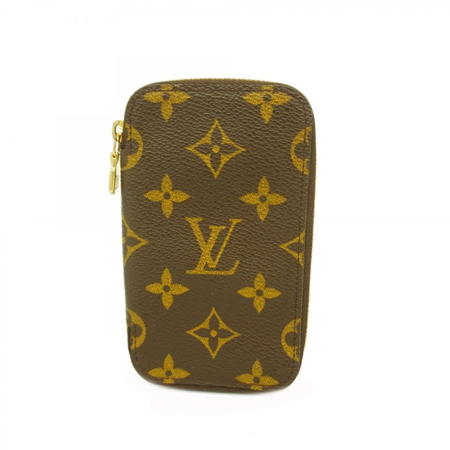 Louis Vuitton Monogram Pochette 6 Cls Key Case M62610 Brown