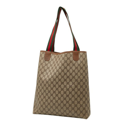 Gucci Gg Supreme Sherry Line Tote Bag