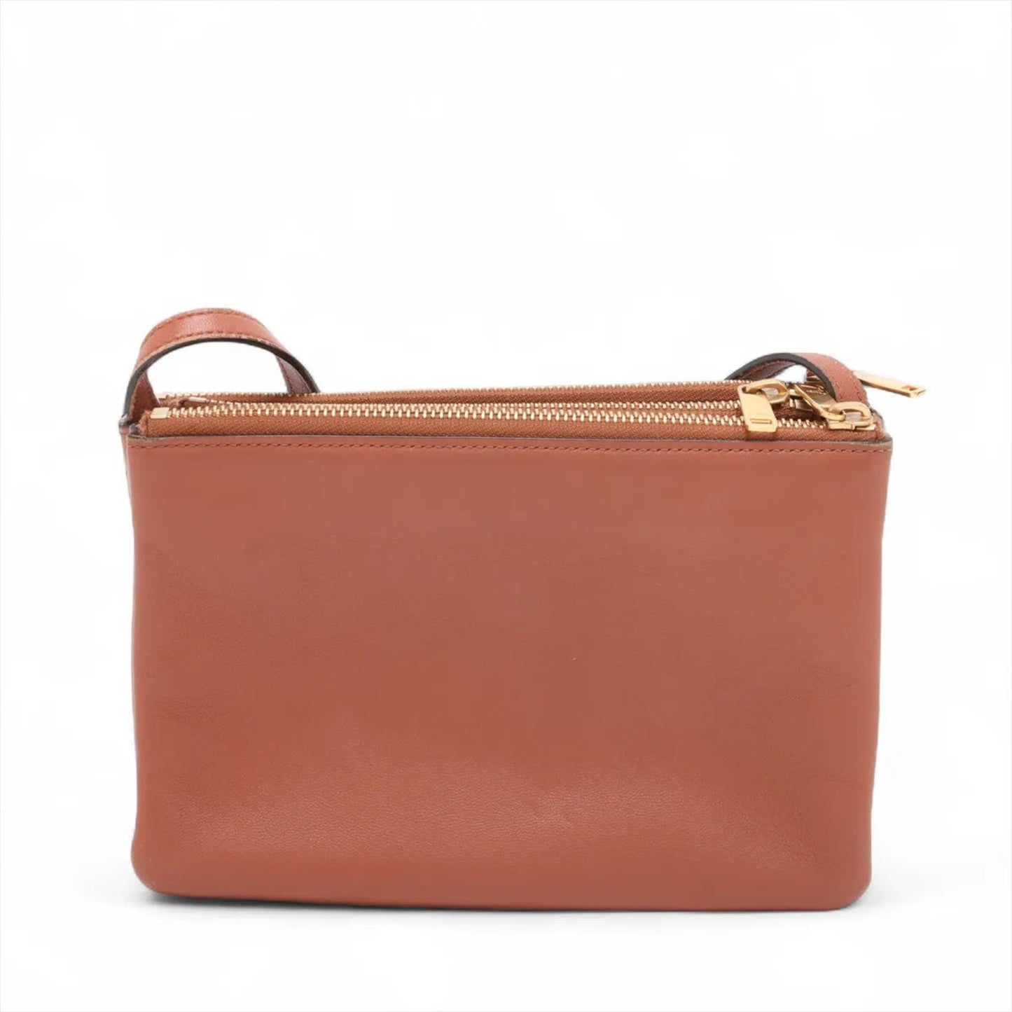 Celine Trio Small Leather Shoulder Bag