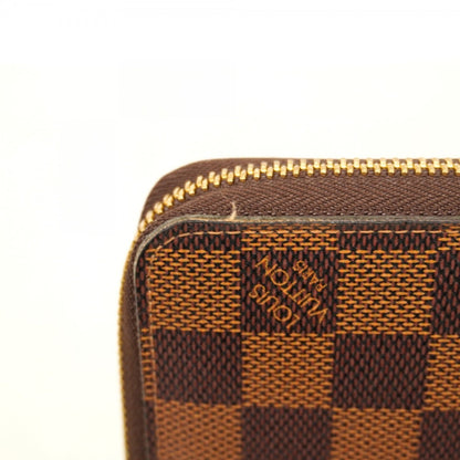 Louis Vuitton Damier Zippy Wallet N60015 Ebene Long