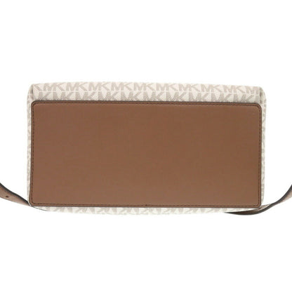 Unused Michael Kors Sheila Front Pocket Backpack Mk Signature 35F3G6Hb6B150 Coated Canvas Vanilla