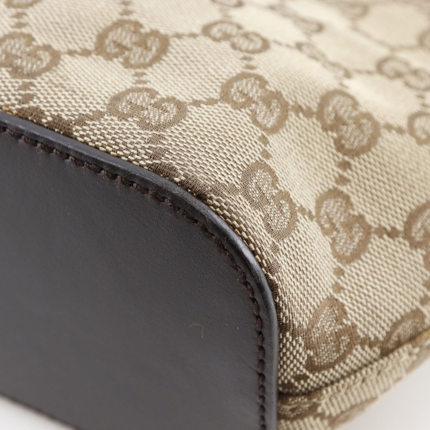 Canvas Gucci Shoulder Bag Gg