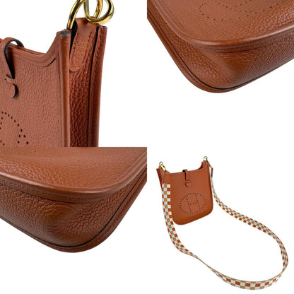 Hermes Hermes Shoulder Bag Evelyn Tpm Taurillon Clemence Cuivre