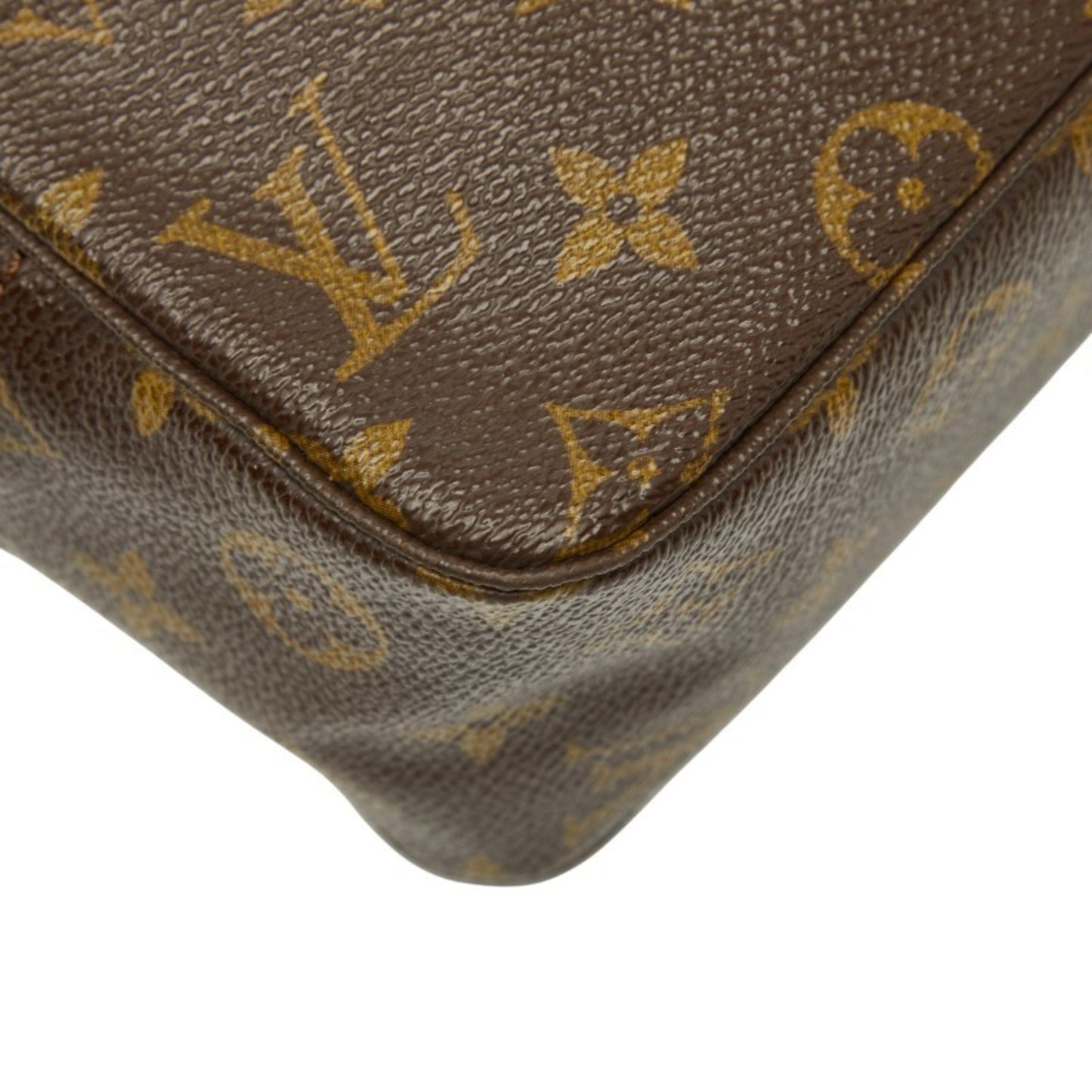 Louis Vuitton Monogram True Toilet 28 Second Bag/Clutch Bag M47522 Brown