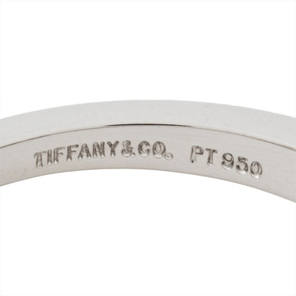 Tiffany & Co. Ribbon Engagement Ring With 0.61Ct Diamond