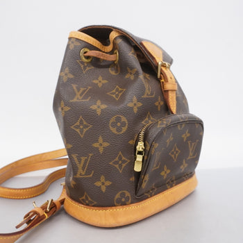 Louis Vuitton Monogram Mini Montsouris Backpack/Daypack M51137 Brown
