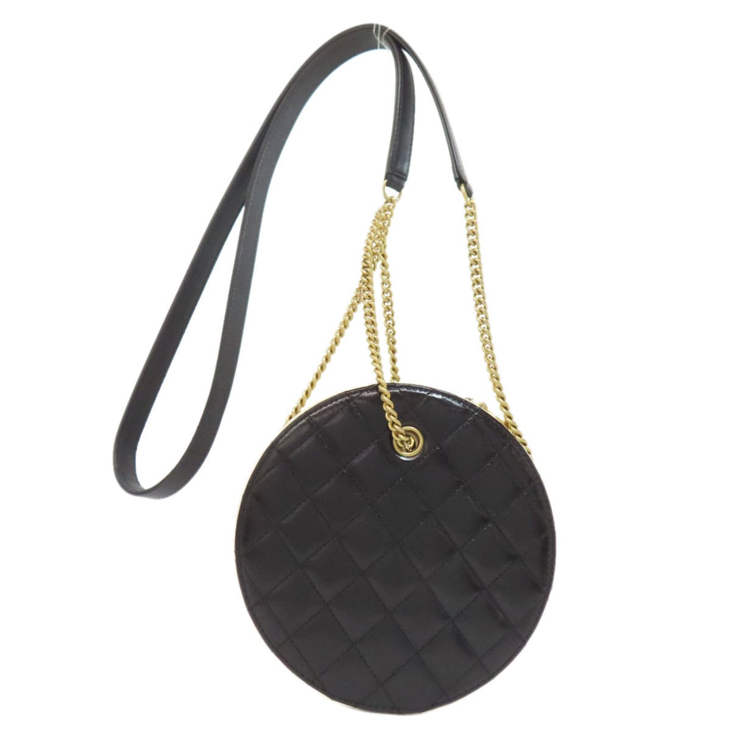 Chanel Coco Mark Gold Hardware 2-Way Handbag Calfskin