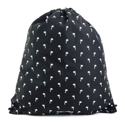 Saint Laurent Saint Laurent Backpack Knapsack Nylon Black X White