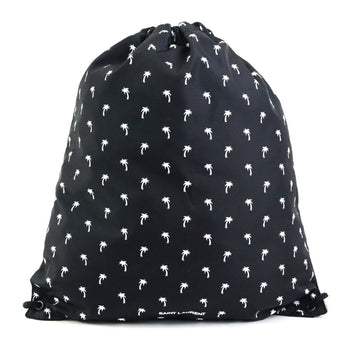 Saint Laurent Saint Laurent Backpack Knapsack Nylon Black X White