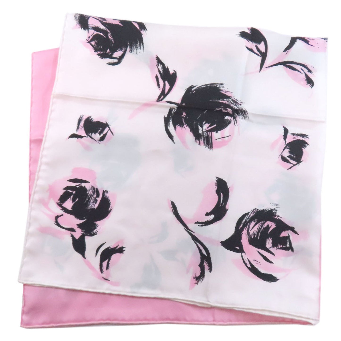 Christian Dior Floral Print Silk Scarf/Muffler
