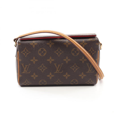 Louis Vuitton Louis Vuitton Recital Handbag Coated Canvas Leather Monogram