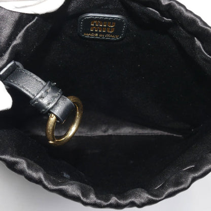 Miumiu Duchess Pouch Black 5Ng010 2Ctb F0002