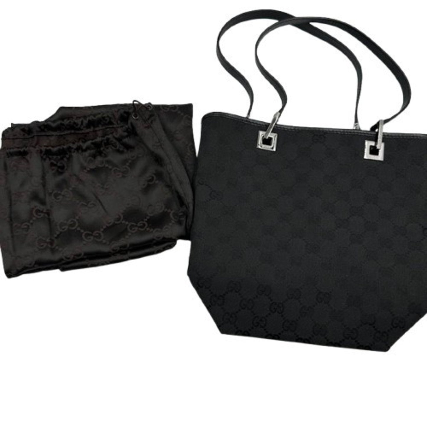 Gucci 31244 Gg Canvas Shoulder Tote