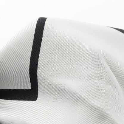 Chanel Coco Mark Bookshelf Scarf Silk