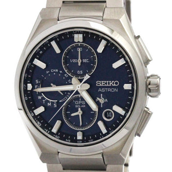 Seiko Astron Nexter Radio Wave Control Solar Steel Watch Sbxc161(5X83-0Ae0) Mint Con