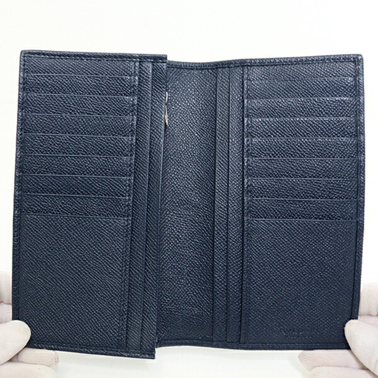 Bvlgari Man Bi-Fold Long Wallet 283811 Blue