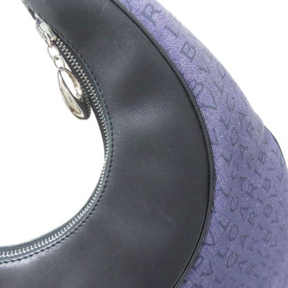 Bvlgari One-Shoulder Logomania Shoulder Bag In Canvas