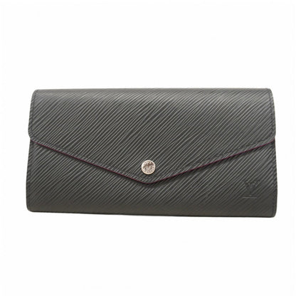 Louis Vuitton Epi Portefeuille Sarah Long Wallet M64322 Noir Hot Pink